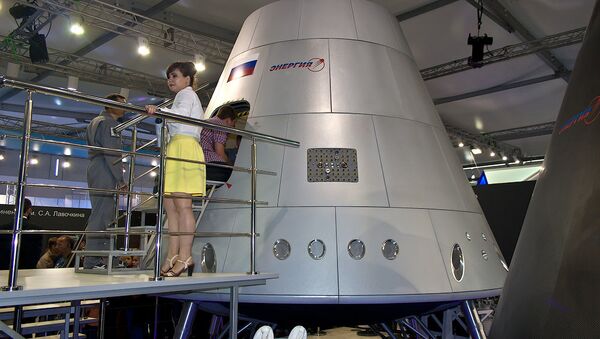 Full-scale model of Energia's Federatsiya spaceship. - Sputnik International