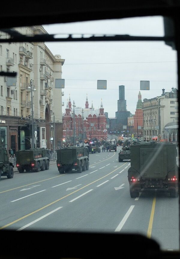 A view from a cabin of the Typhoon-K armored vehicle A view from a cabin of the Typhoon-K armored vehicle - Sputnik International