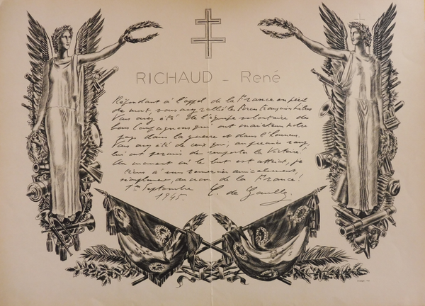 From the Magues' archives: a personal letter of gratitude from Charles de Gaulle for relatives' wartime heroism. From the Magues' archives: a personal letter of gratitude from Charles de Gaulle for relatives' wartime heroism. - Sputnik International