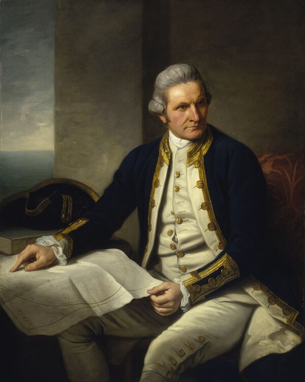Official portrait of Captain James Cook Official portrait of Captain James Cook - Sputnik International