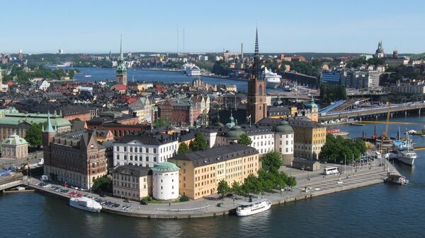  View of Riddarholmen from Stockholm's City Hall tower. - Sputnik International