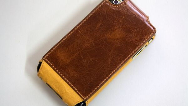 Iphone leather case - Sputnik International