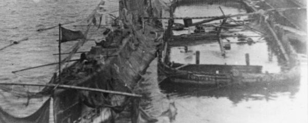 Shch-408 Schuka submarine in Kronstadt, 1943 - Sputnik International