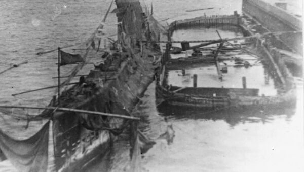 Shch-408 Schuka submarine in Kronstadt, 1943 - Sputnik International