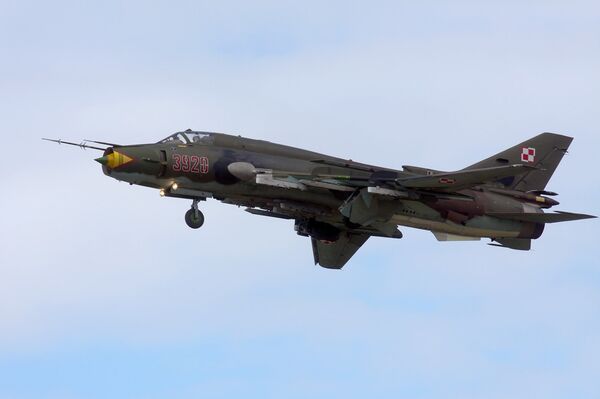 Polish Su-22  fighter jet  - Sputnik International