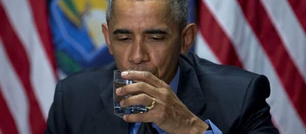President Obama Finally Visits Flint President Obama Finally Visits Flint - Sputnik International