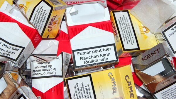 Cigarette packaging - Sputnik International