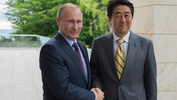 President Putin meets with Japan's Prime Minister Shinzo Abe - Sputnik International