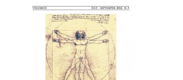 Cover of the special issue of the journal Human Evolution announcing the Leonardo Project. Cover of the special issue of the journal Human Evolution announcing the Leonardo Project. - Sputnik International