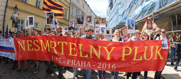 Акция Бессмертный полк в Европе Акция Бессмертный полк в Европе - Sputnik International