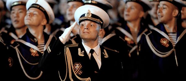 Victory Day parade rehearsal in Russian Vladivostok Victory Day parade rehearsal in Russian Vladivostok - Sputnik International