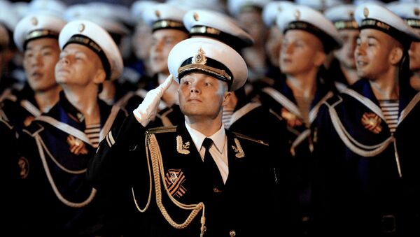 Victory Day parade rehearsal in Russian Vladivostok - Sputnik International