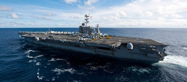 The Nimitz-class aircraft carrier USS John C. Stennis The Nimitz-class aircraft carrier USS John C. Stennis - Sputnik International