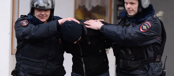 Private security officer at Russian Internal Affairs Ministry Main Directorate Private security officer at Russian Internal Affairs Ministry Main Directorate - Sputnik International