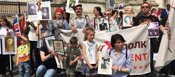 Immortal Regiment March in London - Sputnik International