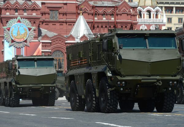 Typhoon-K armored vehicle showcased during Victory Day parade in Moscow on May 9, 2016. Typhoon-K armored vehicle showcased during Victory Day parade in Moscow on May 9, 2016. - Sputnik International