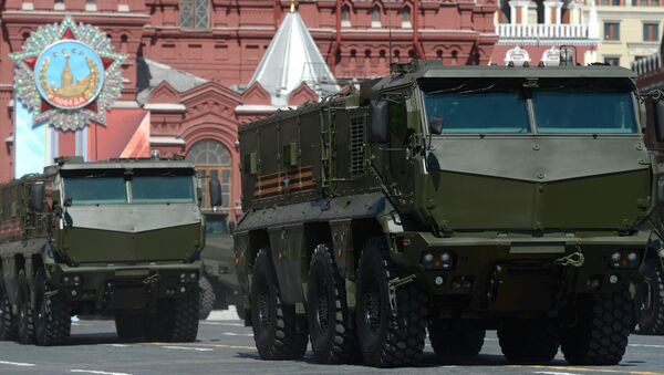 Typhoon-K armored vehicle showcased during Victory Day parade in Moscow on May 9, 2016. - Sputnik International