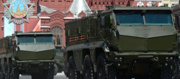 Typhoon-K armored vehicle showcased during Victory Day parade in Moscow on May 9, 2016. Typhoon-K armored vehicle showcased during Victory Day parade in Moscow on May 9, 2016. - Sputnik International