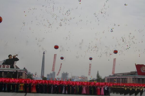A parade in Pyongyang - Sputnik International