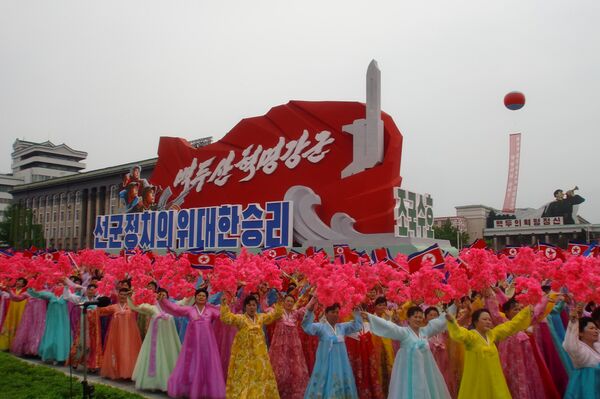 A parade in Pyongyang - Sputnik International
