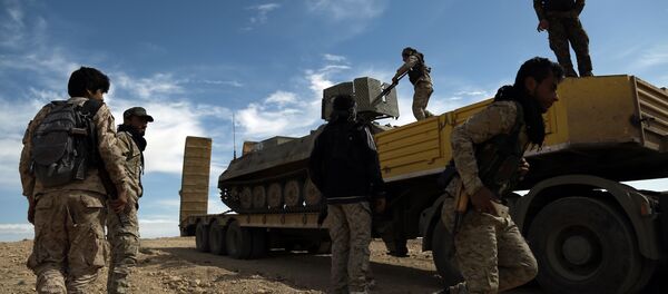 Fighters from the Syrian Democratic Forces (SDF). (File) - Sputnik International