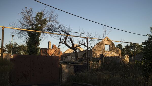 Vesyoloye village in Donetsk Region - Sputnik International