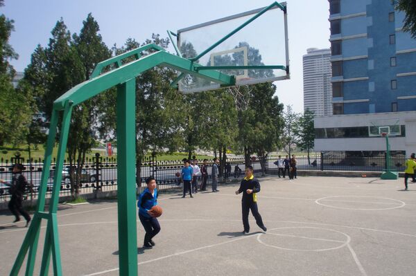 Basketball court, Pyongyang Basketball court, Pyongyang - Sputnik International