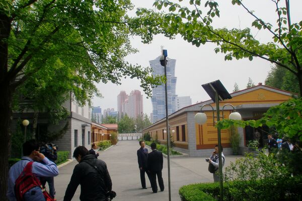Pyongyang spinning mill Pyongyang spinning mill - Sputnik International