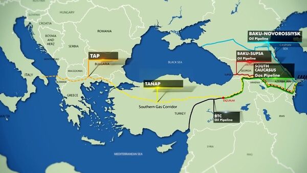 Trans-Anatolian Natural Gas Pipeline - Sputnik International