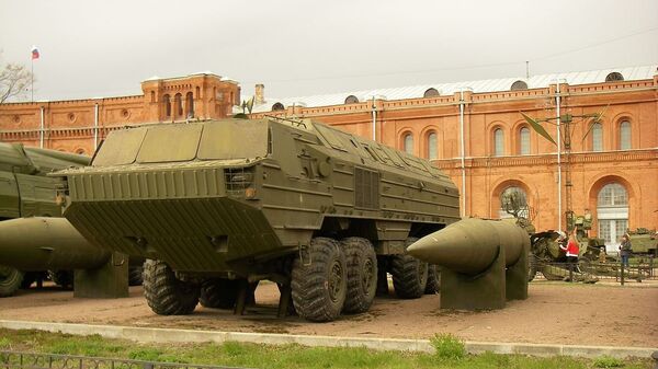 OTR-23 Oka Missile System at the St. Petersburg Artillery Museum. File photo. - Sputnik International