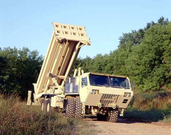 The US Army's Terminal High Altitude Area Defense (THAAD) interceptor, coming soon to South Korea. - Sputnik International