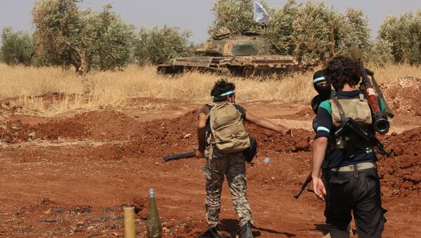 Rebel forces from Jaysh al-Islam (Army of Islam) (File) - Sputnik International
