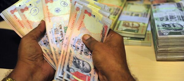 Indian rupee currency notes - Sputnik International