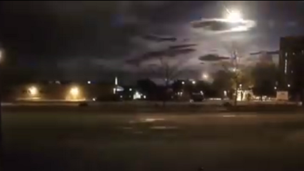 Portland Police Dashcam Captures Massive Fireball Soaring Over Maine - Sputnik International