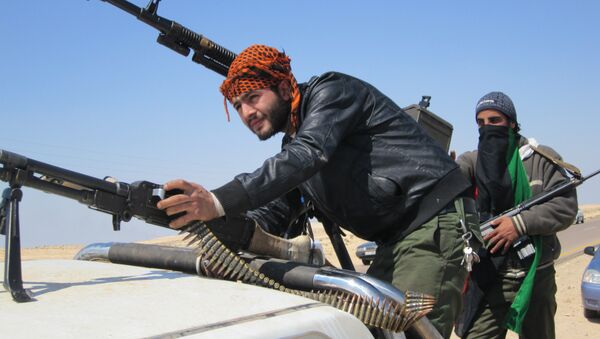 Libyan rebels in 2011 - Sputnik International