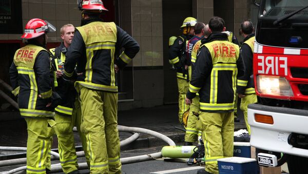 Firefighters in Sydney - Sputnik International