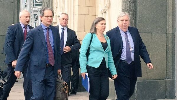 US Assistant Secretary of State Victoria Nuland in Moscow - Sputnik International