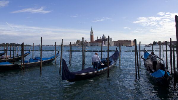 Gondolas in Venice - Sputnik International