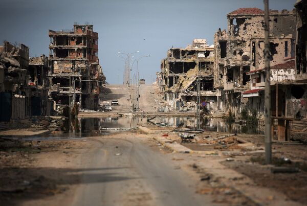 General view of buildings ravaged by fighting in Sirte, Libya (File) - Sputnik International