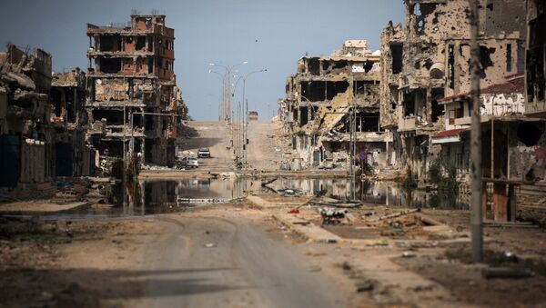 General view of buildings ravaged by fighting in Sirte, Libya (File) - Sputnik International