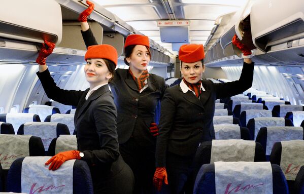 Heavenly Beauty: Stylish Attires of Flight Attendants Worldwide - Sputnik International
