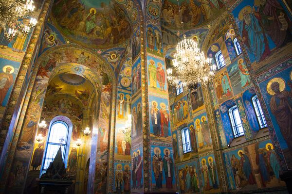 Church of the Savior on Spilled Blood, Saint Petersburg Church of the Savior on Spilled Blood, Saint Petersburg - Sputnik International