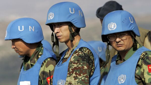 United Nations peacekeeping officers from China (File) - Sputnik International