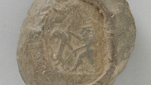Seal Impression of a Hero Fighting a Lion. Egypt, Late Period, perhaps Persian Period (525 - 333 BCE) - Sputnik International