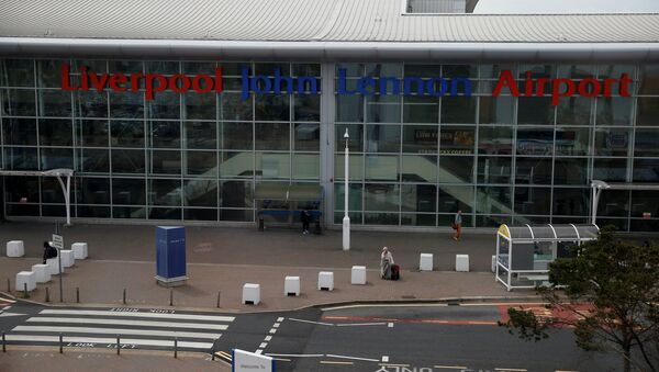 A general view of the outside of the passenger terminal at Liverpool John Lennon Airport in Liverpool, England - Sputnik International