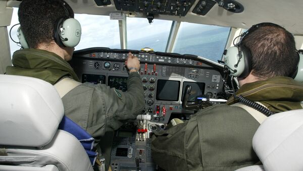 French pilots, Falcon 50 - Sputnik International