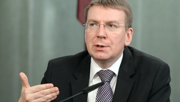 Latvian Foreign Affairs Minister Edgars Rinkevics - Sputnik International