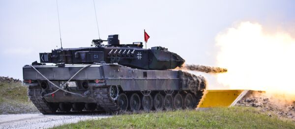 German Bundeswehr Soldiers, fire at their target. German Bundeswehr Soldiers, fire at their target. - Sputnik International