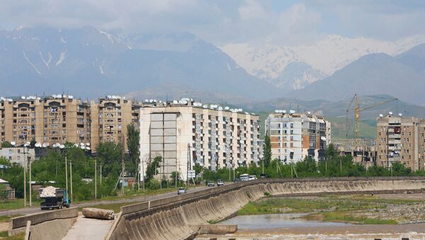 A new neighborhood in Dushanbe, the Tajik capital. - Sputnik International