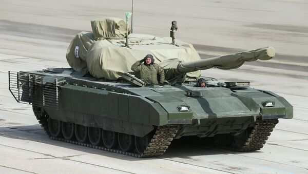 Armata heavy military tracked vehicle platform - Sputnik International